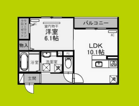 D-room NANKAIの物件間取画像